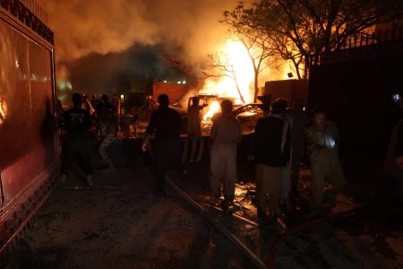 4 killed, 12 injured in hotel bomb blast in Pakistan