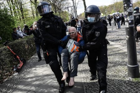 At least 150 Protesters arrested in Germany