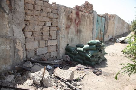 Two security forces injured in an explosion as suicide attack foiled