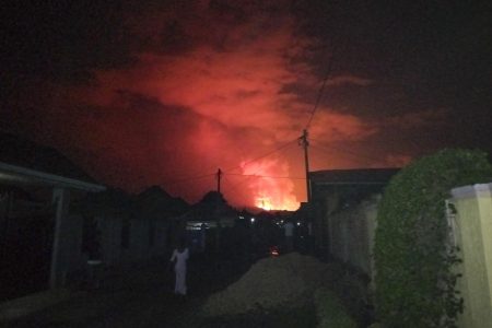 At least 31 dead after volcanic eruption in DR Congo