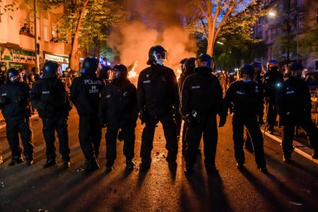 At least 50 police officers wounded, 250 people arrested at May Day protest in Berlin