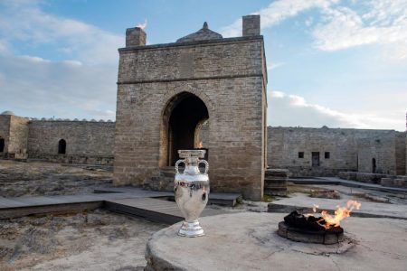 EURO 2020 CUP arrives in Azerbaijan