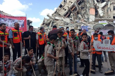 Gaza rising from the ashes, efforts continue to clean the streets 