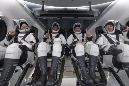 SpaceX Crew-1 NASA Astronauts Splash Down After Space Station Mission