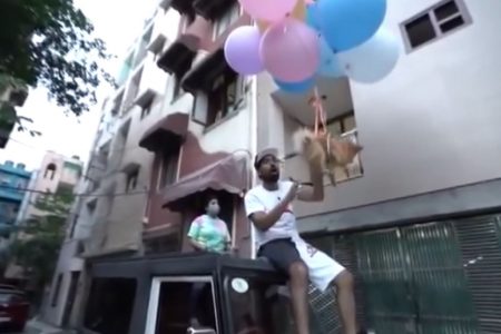 YouTuber arrested for tying his dog to balloons and sending to air