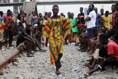 Homeless Children Perform Mini Fashion Show In Nigeria