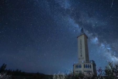 stars light up the sky in china