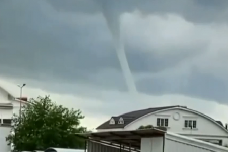 Tornado Hits Antalya In Turkey