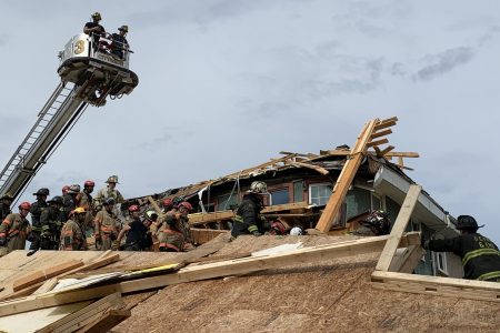 Five-storey building under construction collapses in US