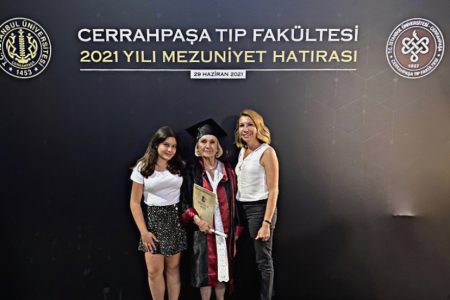 turkish woman becomes doctor at age 74