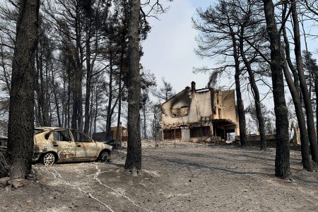 Greece: at least 150 houses destroyed in on going fires on evia island
