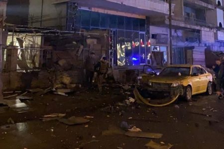 two injured in seperate blasts in iraq
