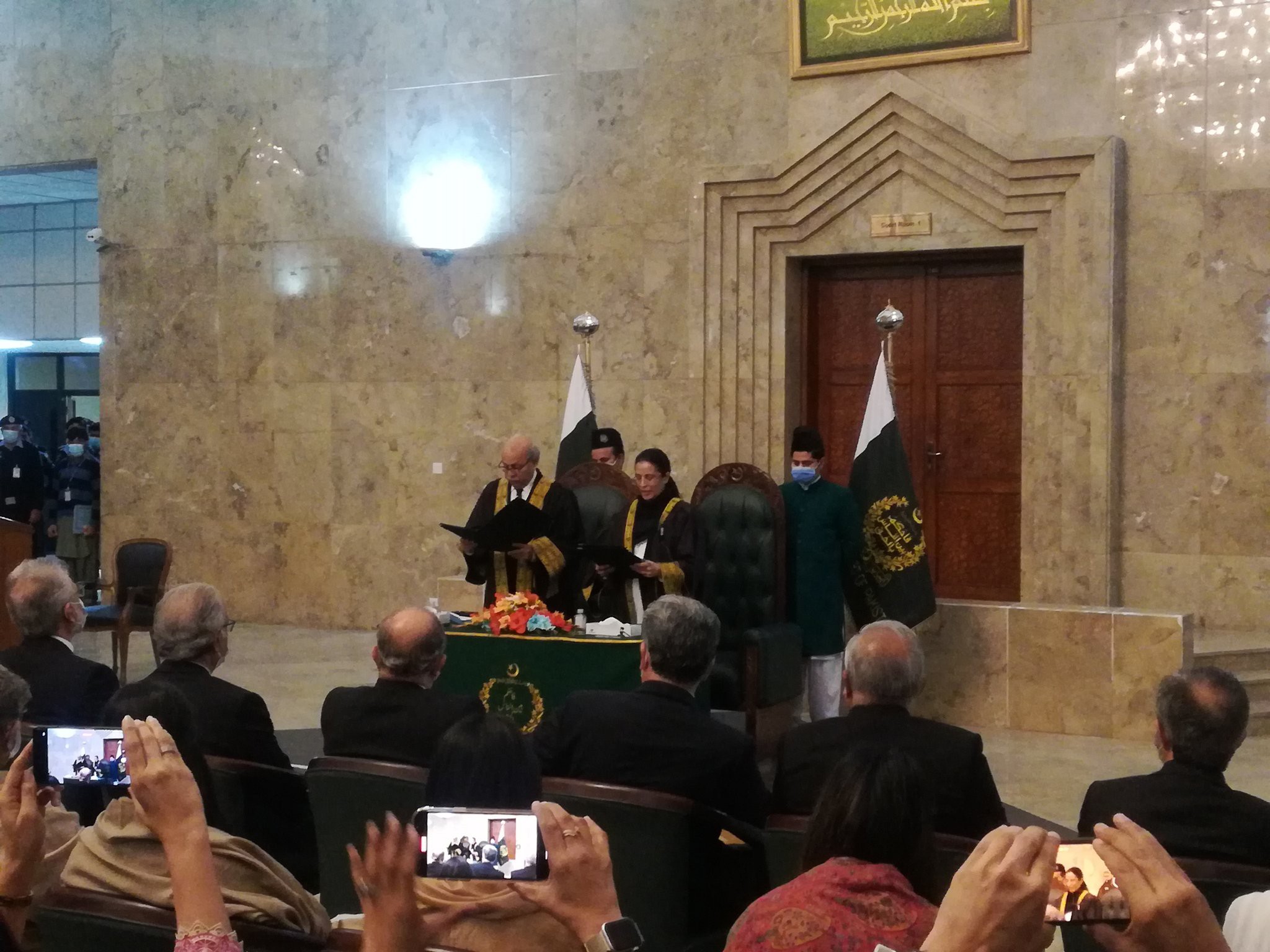 Justice Ayesha Malik Sworn In As First Female Supreme Court Judge Of Pakistan IHA News