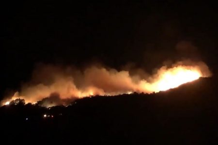 Evacuation order in Big Sur as “Colorado Fire” rages