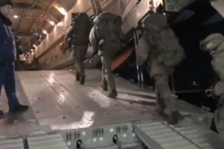 Russian troops starts to withdraw from Kazakhstan
