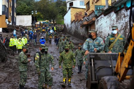 death toll rises to 24 in ecuadorian heavy downpour and landslides