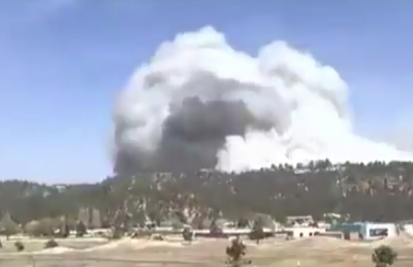 US forest fire kills 2