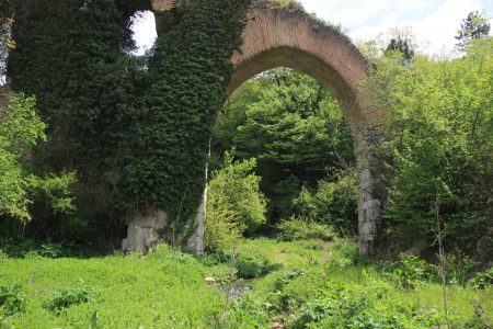 2nd century of Roman Aquedact in Turkey still stands