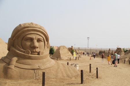 “Sand Sculpture Festival” attracted great attention in Antalya