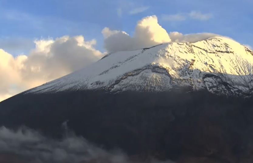 skychart popocatepetl mexico