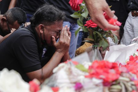 32 children died in Indonesia football stampede