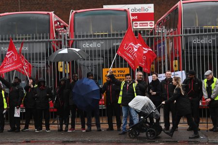 Bus services disrupted due to drivers strike in London