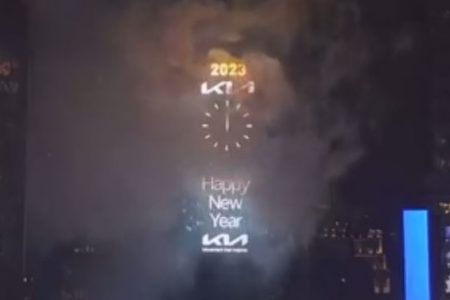 New Year’s Eve in Times Square in the USA