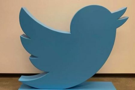 Twitter auction ends with blue bird statue selling for $100,000
