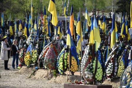 Memorial day marked in Ukraine
