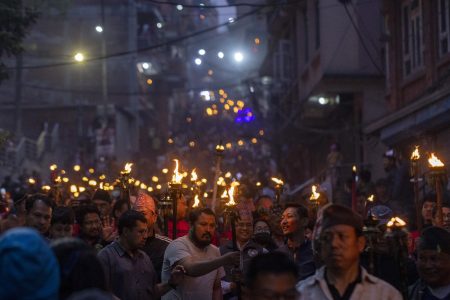 Nepalese celebrate Biska festival to mark New Year