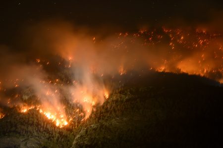 Forest Fire in Switzerland’s Bitsch Region Prompts Evacuations
