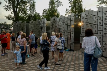 memorial opened for war victims in ukraine’s bucha
