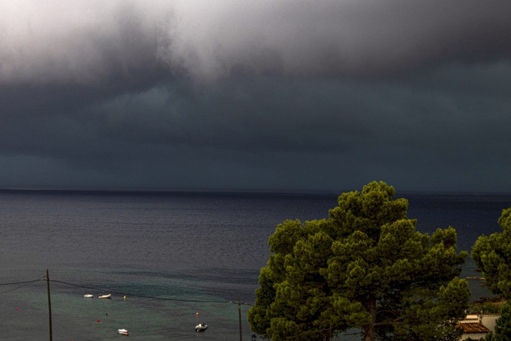 Strong storms in the Balearic Islands