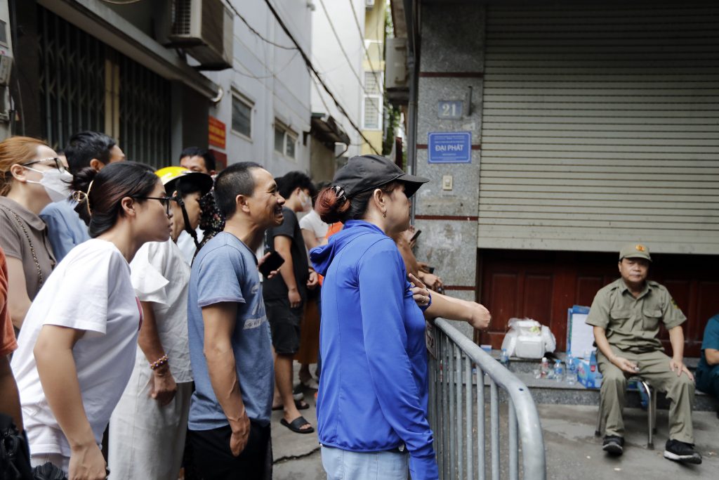 Many feared dead as fire traps residents in Hanoi building