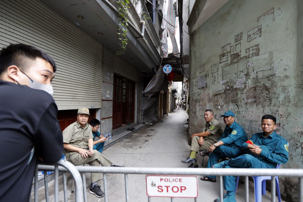 Many feared dead as fire traps residents in Hanoi building
