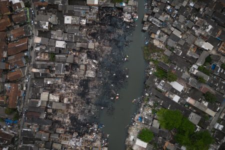 more than 100 houses burned in Brazil’s sao paulo