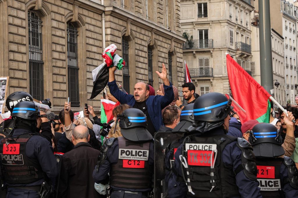 Pro-Palestine demonstration held in Paris despite ban