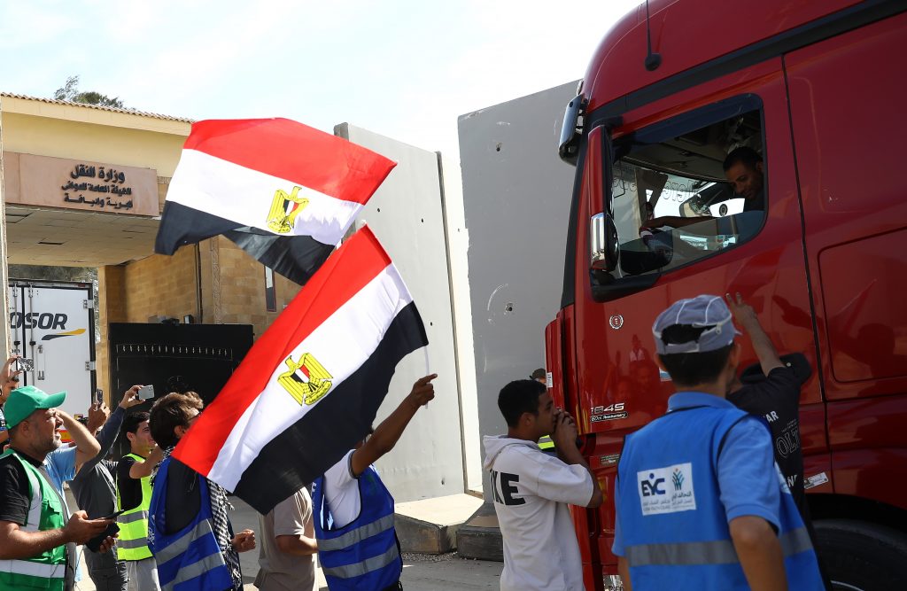 Rafah border crossing opens for aid delivery to Gaza