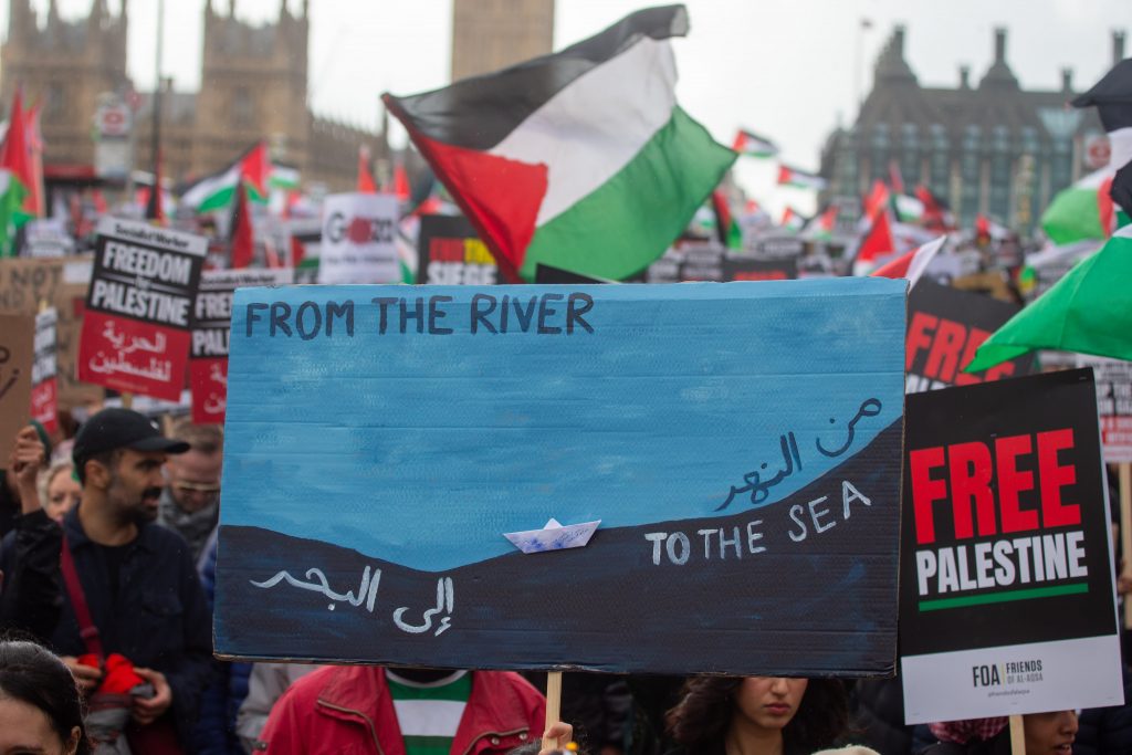 National March for Palestine in London