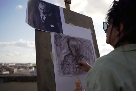 Famous painters painted portraits of Ataturk in Zagreb