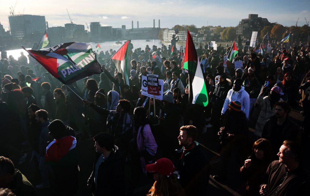 National March for Palestine in London