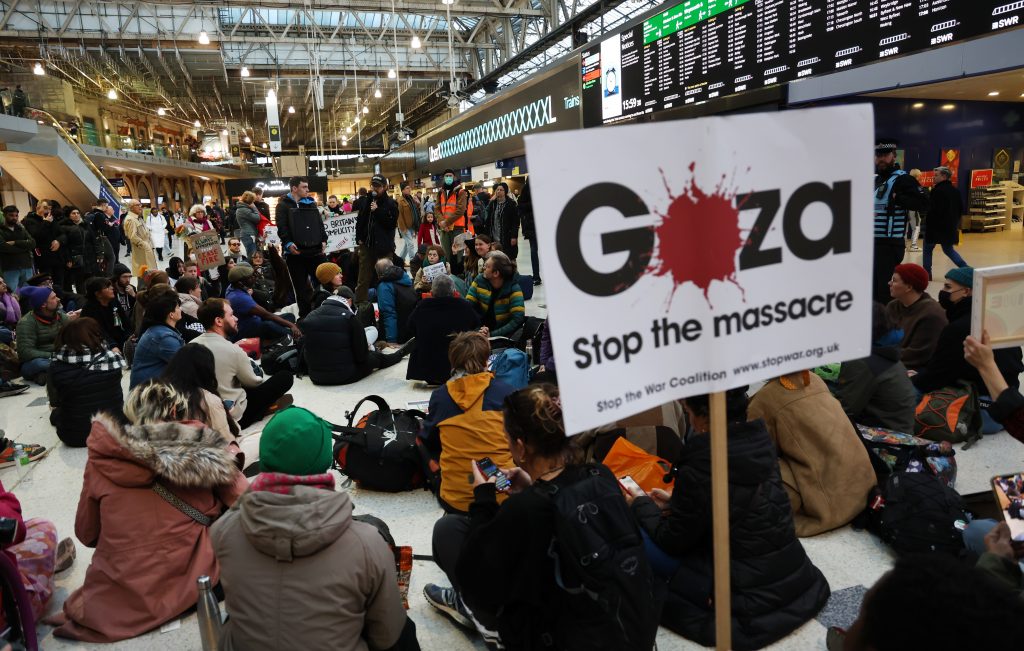 National March for Palestine in London
