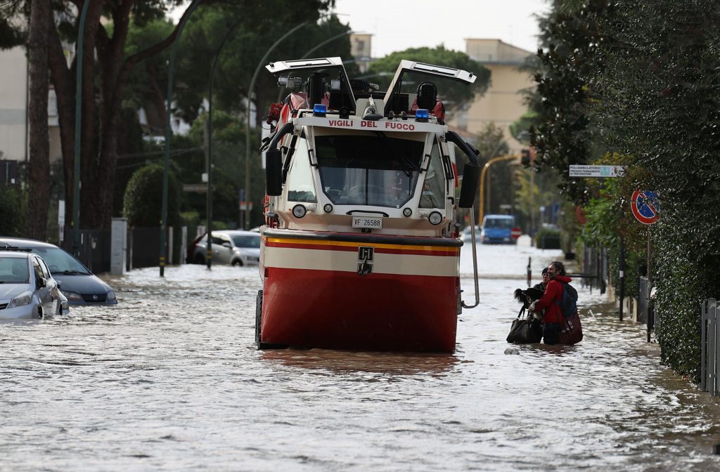 At least five dead after storm hits Italy