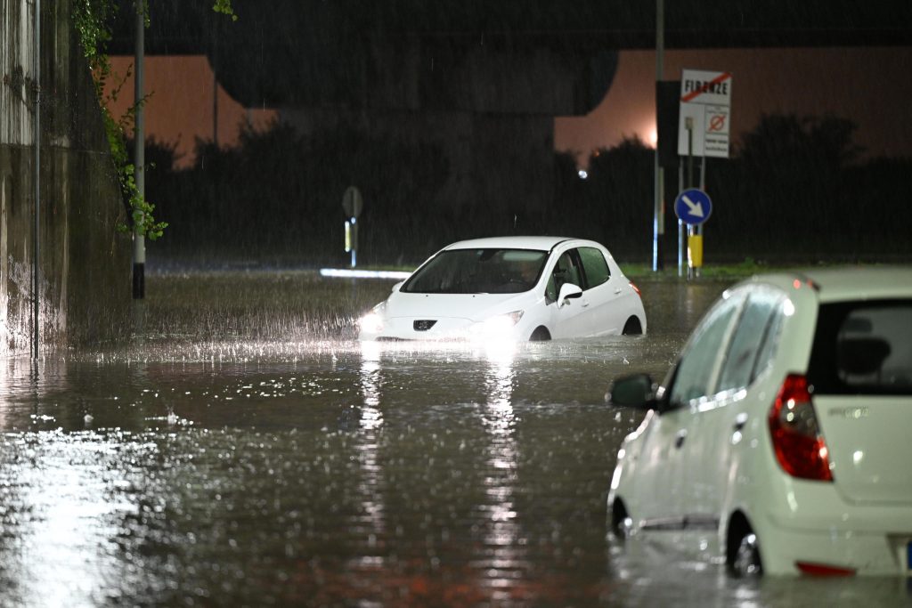 Flooding in Tuscany
