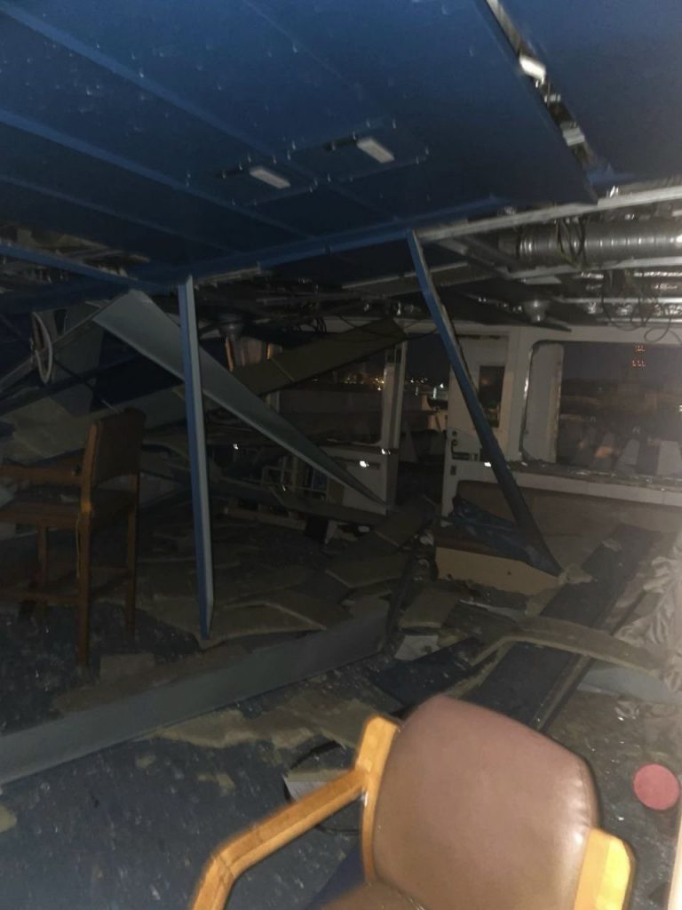 ODESSA'DA TİCARİ GEMİNİN VURULMA ANINA AİT GÖRÜNTÜ ORTAYA ÇIKTI RUSYA, ODESSA'DA TİCARİ GEMİYİ VURDU: 1 ÖLÜ
