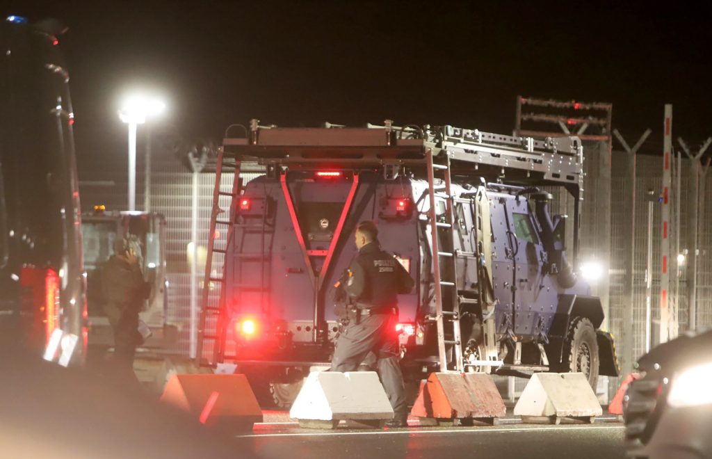 Hamburg airport closed after armed man breaches security