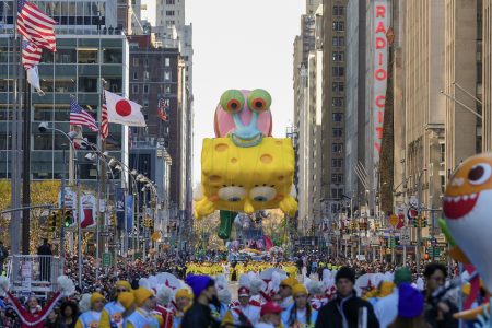 New York Celebrates Thanksgiving with Colorful Parade