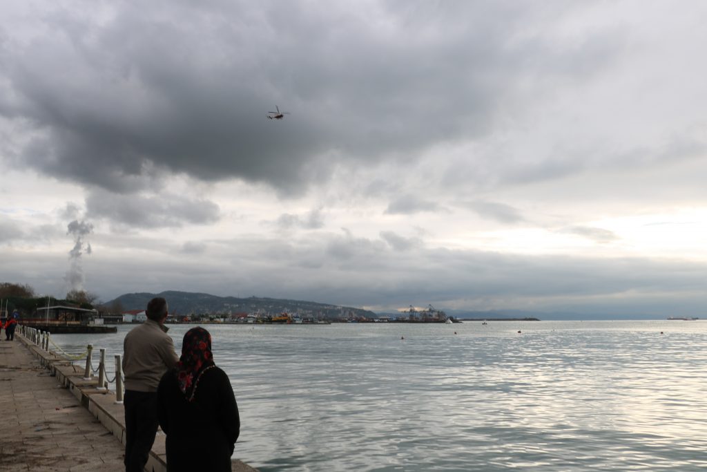 BATAN KAFKAMETLER'İN 10 MÜRETTEBATINI ARAMA ÇALIŞMALARI SÜRÜYOR