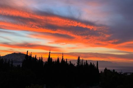 Spectacular Sunset in Türkiye’s Kuşadası
