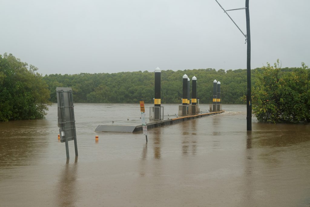 Floods in the far north of Queensland due to the ex-tropical cyclone Jasper